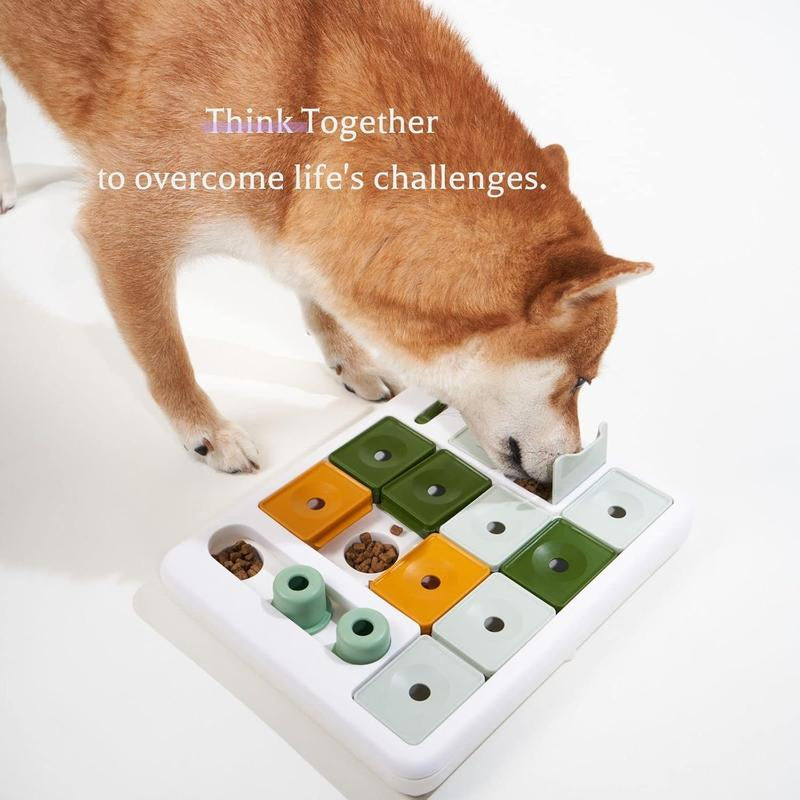 Dog Puzzle Toy - 3 Levels of Interactive Mental Stimulation for Smart Dogs