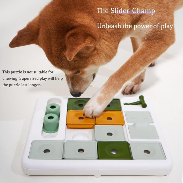 Dog Puzzle Toy - 3 Levels of Interactive Mental Stimulation for Smart Dogs