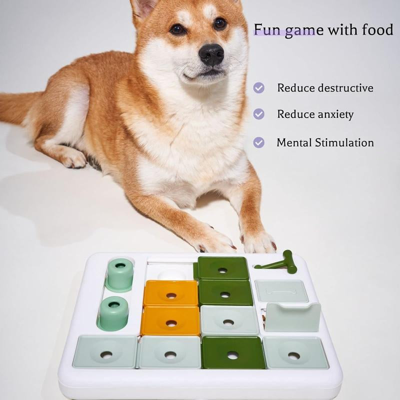 Dog Puzzle Toy - 3 Levels of Interactive Mental Stimulation for Smart Dogs