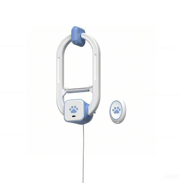 HAPPYCODE Interactive Electric Cat Teaser with Remote - Rechargeable Door Clip, 360° Rotation & Irregular Jumping for Ultimate Playtime Fun!