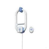 HAPPYCODE Interactive Electric Cat Teaser with Remote - Rechargeable Door Clip, 360° Rotation & Irregular Jumping for Ultimate Playtime Fun!