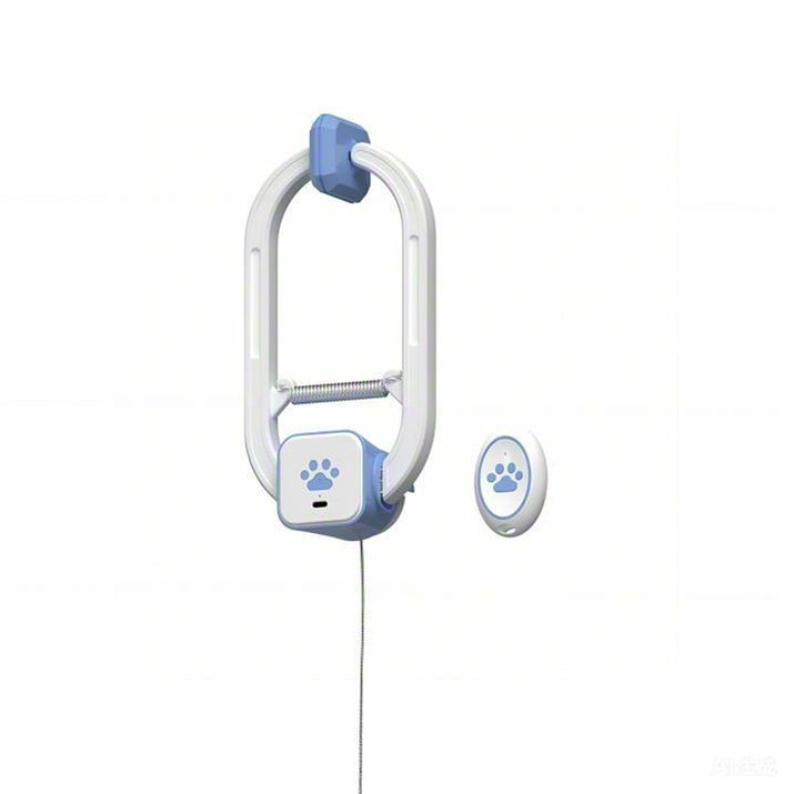 HAPPYCODE Interactive Electric Cat Teaser with Remote - Rechargeable Door Clip, 360° Rotation & Irregular Jumping for Ultimate Playtime Fun!