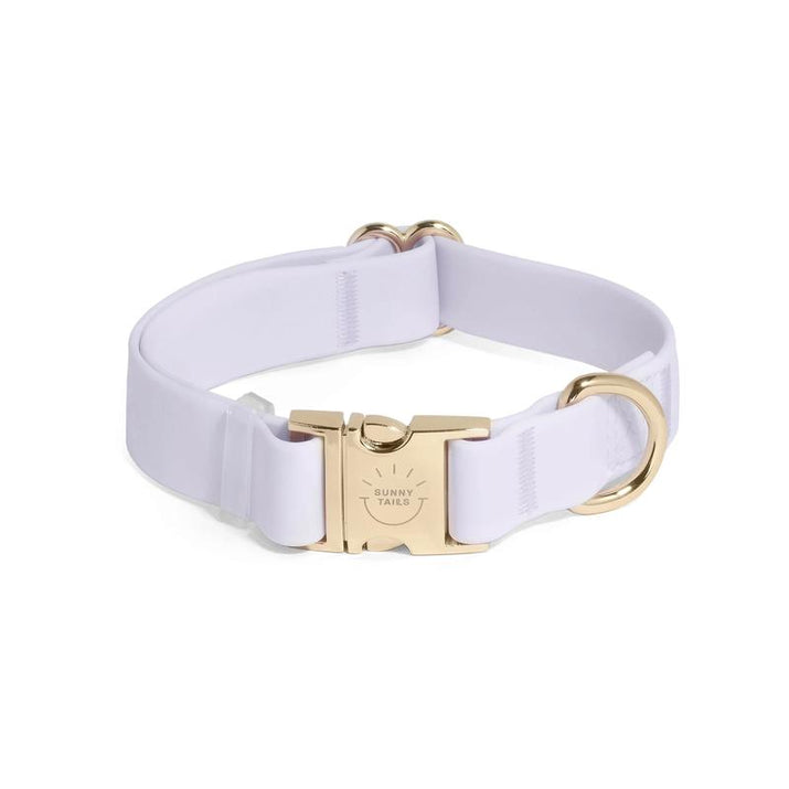 Cloud Waterproof Dog Collar Adjustable with Quick Release Buckle