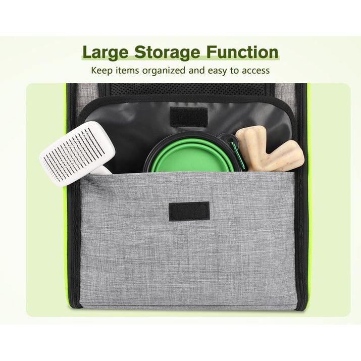 Trapezoidal Cat Carrier Pet Backpack