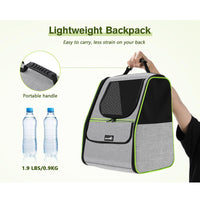 Trapezoidal Cat Carrier Pet Backpack