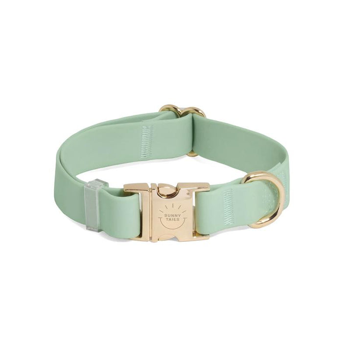 Cloud Waterproof Dog Collar Adjustable with Quick Release Buckle