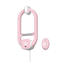 HAPPYCODE Interactive Electric Cat Teaser with Remote - Rechargeable Door Clip, 360° Rotation & Irregular Jumping for Ultimate Playtime Fun!