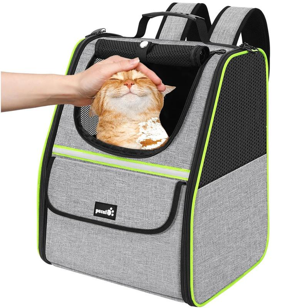 Trapezoidal Cat Carrier Pet Backpack