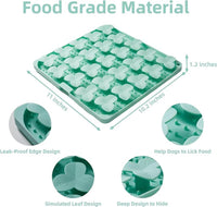 Puzzle Feeder Silicone Lick Mat Snuffle Mat for Dogs, Cats, Slow Feeder with Suction Cups, Dishwasher Safe, Enrichment Feeding Supplies