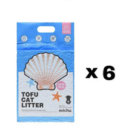 Michu Natural Clumping Tofu Cat Litter 5.5Lb/88Oz Cat Litter