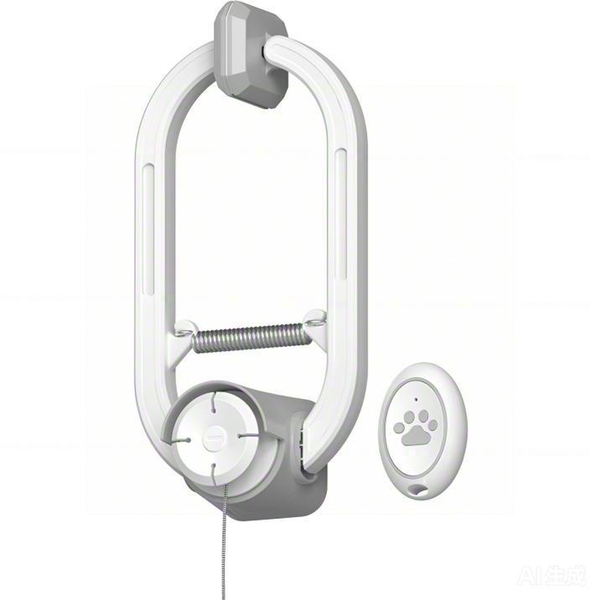 HAPPYCODE Interactive Electric Cat Teaser with Remote - Rechargeable Door Clip, 360° Rotation & Irregular Jumping for Ultimate Playtime Fun!