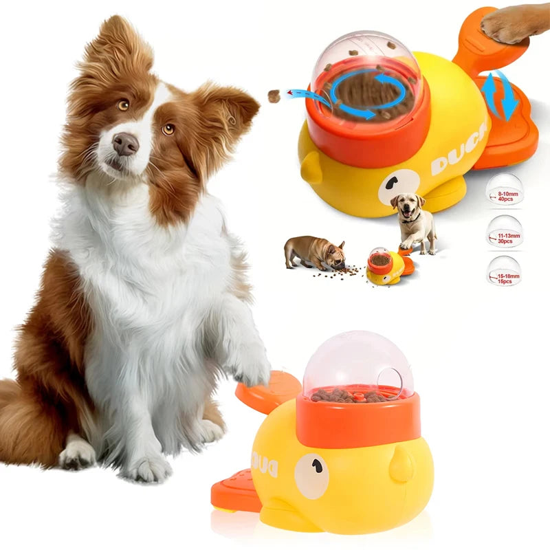  Anti-Slip Puppy Automatic Dog/Cat Food Dispenser Toy
