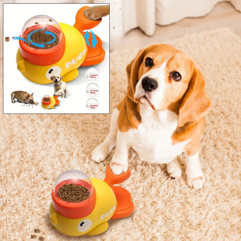  Anti-Slip Puppy Automatic Dog/Cat Food Dispenser Toy