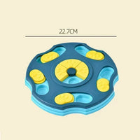 Engaging Dog Puzzle Toys - Slow Feeder Interactive Dispenser for Enhanced Puppy IQ - Nonslip Bowls for Training and Fun