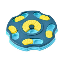 Engaging Dog Puzzle Toys - Slow Feeder Interactive Dispenser for Enhanced Puppy IQ - Nonslip Bowls for Training and Fun