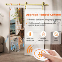 HAPPYCODE Interactive Electric Cat Teaser with Remote - Rechargeable Door Clip, 360° Rotation & Irregular Jumping for Ultimate Playtime Fun!