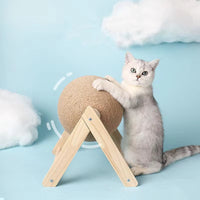 Cat Scratching Sisal Rope Ball Board 