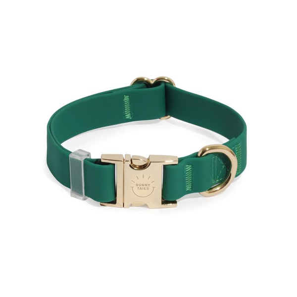 Cloud Waterproof Dog Collar Adjustable with Quick Release Buckle