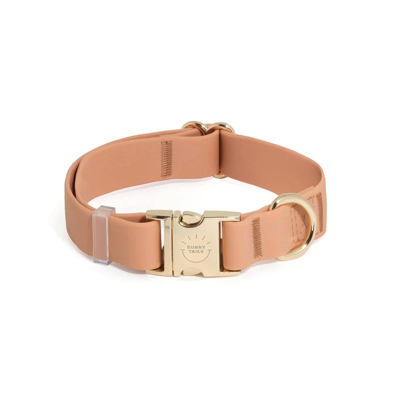 Cloud Waterproof Dog Collar Adjustable with Quick Release Buckle